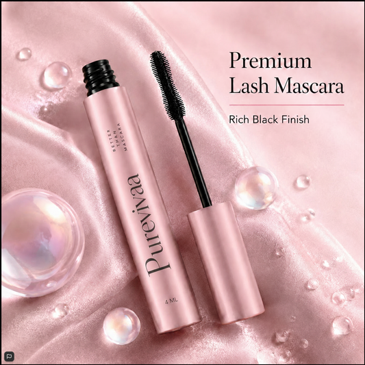 Purevivaa™ Lash Growth Mascara – Clump-Free Volume, Longer-Looking Lift & Lash Conditioning Care