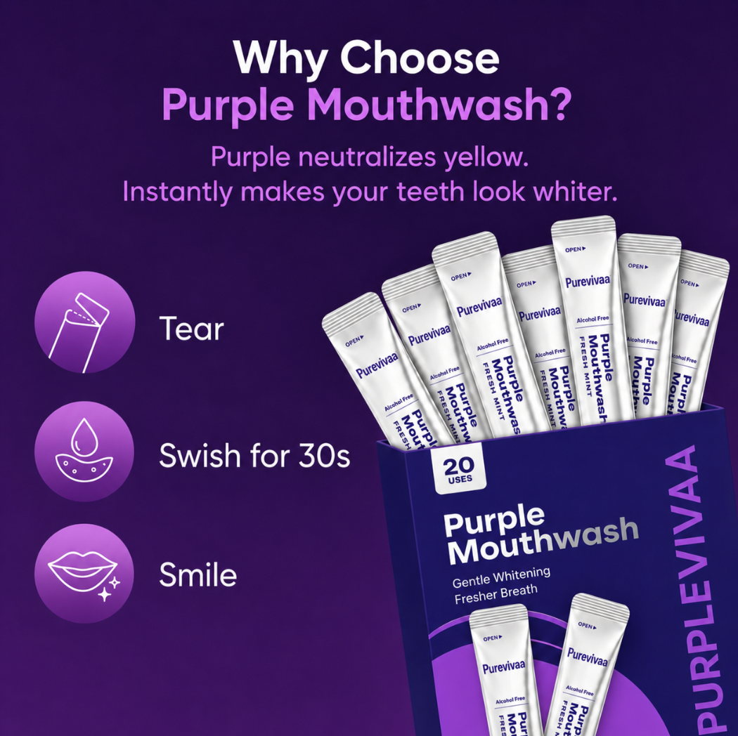 Purevivaa  Purple Mouthwash