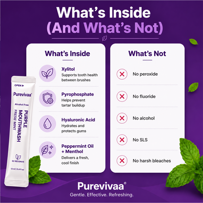 Purevivaa  Purple Mouthwash