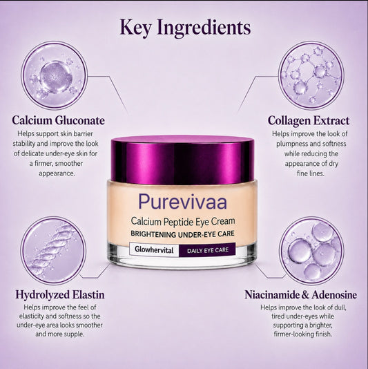 Purevivaa Calcium Dark Spot Eye Cream