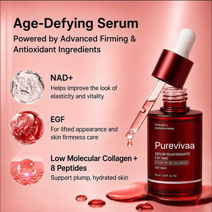 🔥Today Only: Buy 1 Get 1 PureaVivaa NAD+ Firming Serum Helps skin look firmer, smoother, and visibly refreshed — without injections.