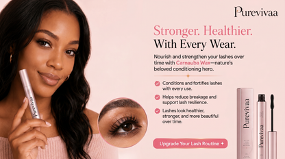 Purevivaa™ Lash Growth Mascara – Clump-Free Volume, Longer-Looking Lift & Lash Conditioning Care